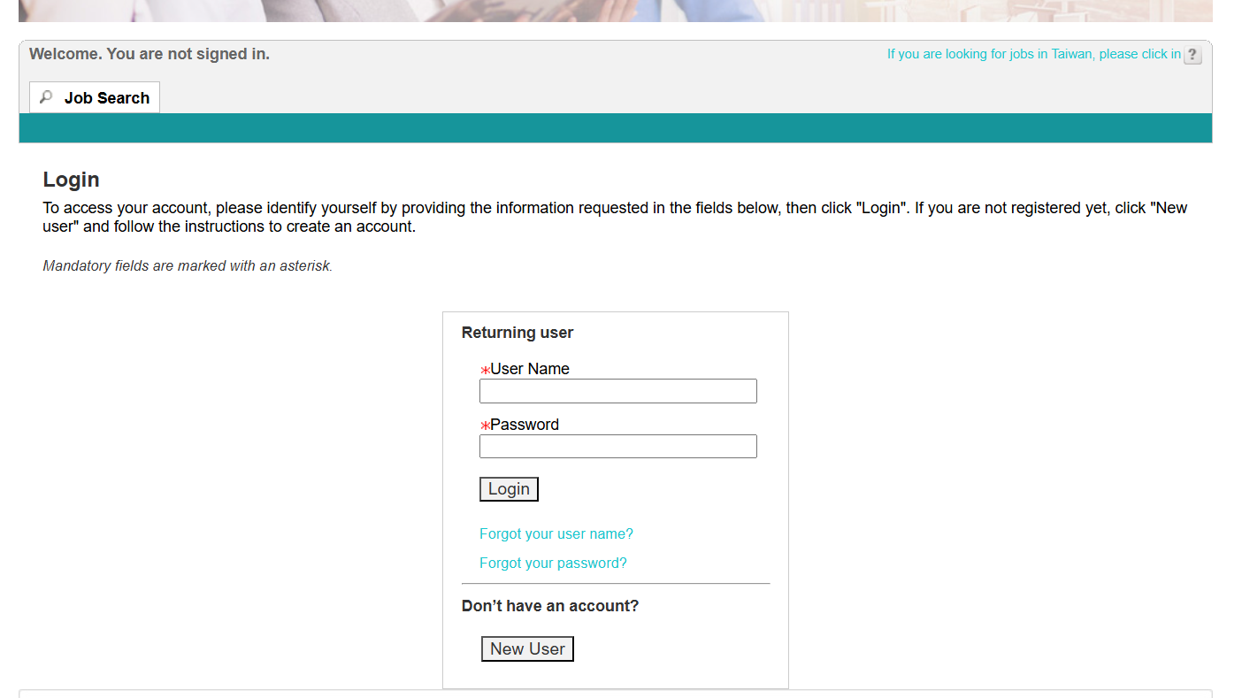 How to change display text in login page for Career Section and ...