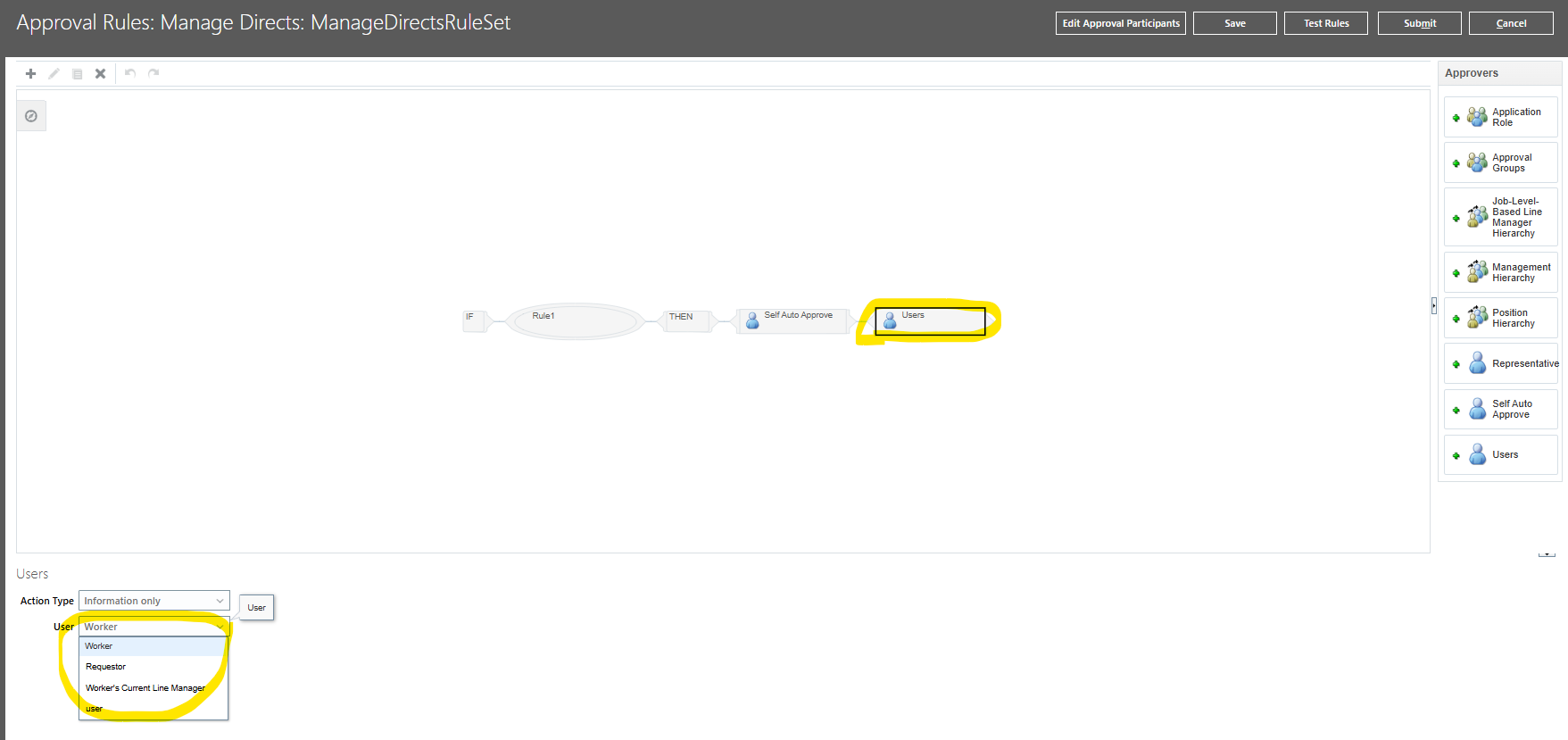 Send FYI to directs in manage direct reports approval — Cloud Customer ...