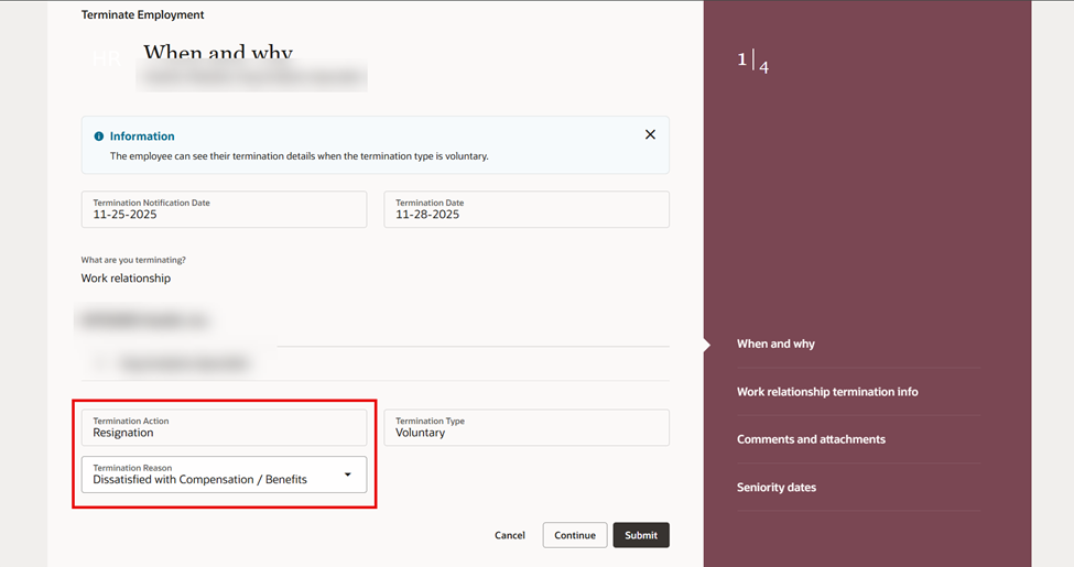 How to make certain fields as read-only for Approver in Terminate ...