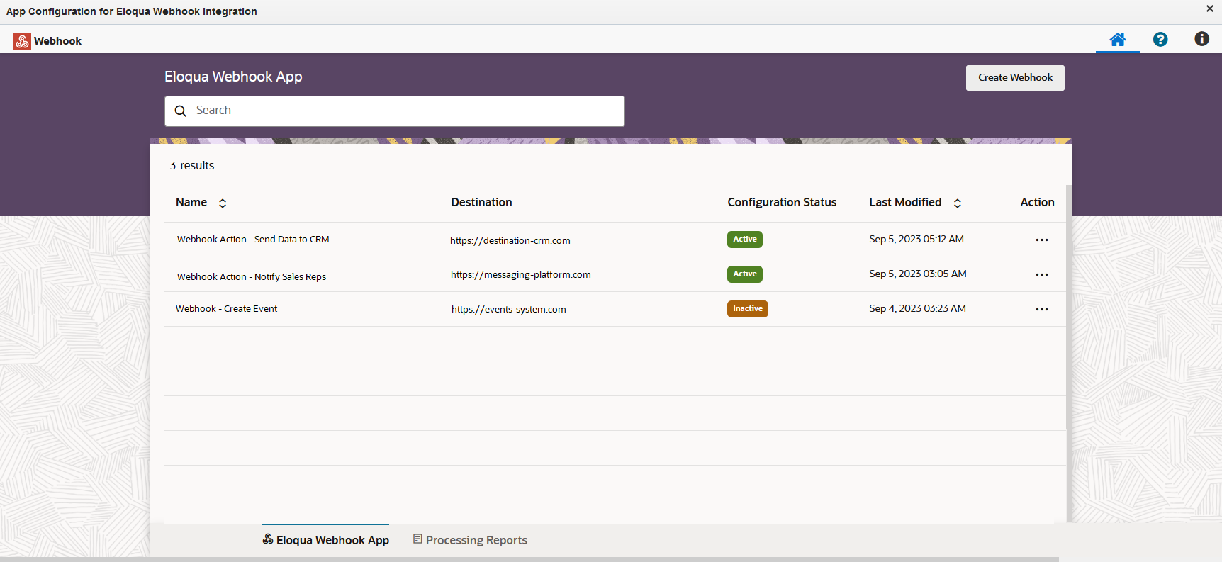 Eloqua Webhook App CA Program [App Now Generally Available!] — Cloud ...