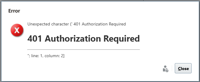 Enterprise journal connection in ARCS failing — Cloud Customer Connect