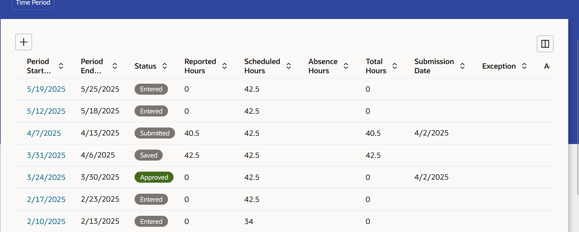 Create a descriptive flexfield in time and labor overview page in ...