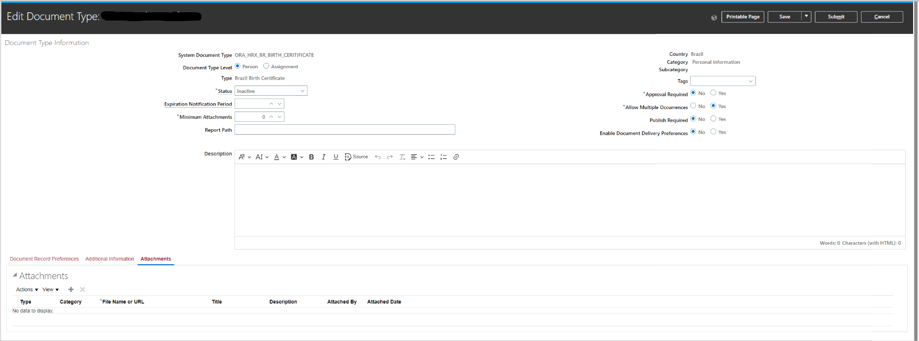 How to delete (inactivate) a Document Record from the system — Cloud ...