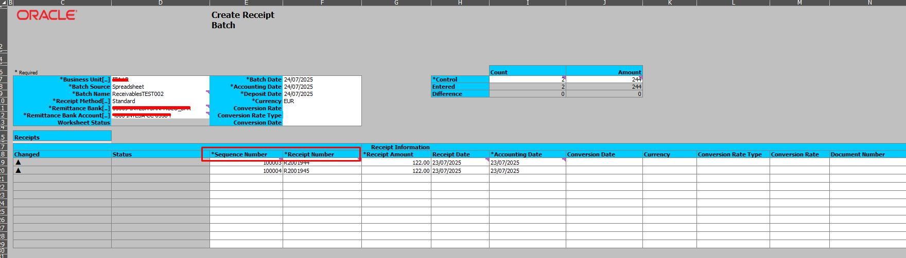 Questions Regarding Create Receipt Batch via Spreadsheet — Cloud ...