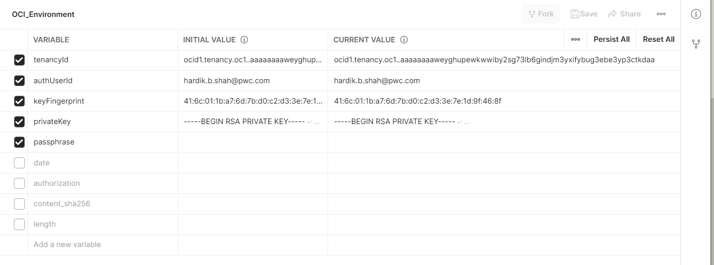 Object Storage REST API - Using PostMAN — Cloud Customer Connect