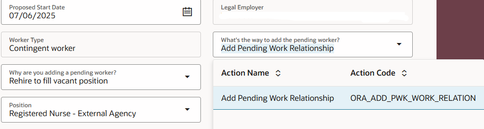 Redwood 25B - Unable to convert Pending Worker — Cloud Customer Connect
