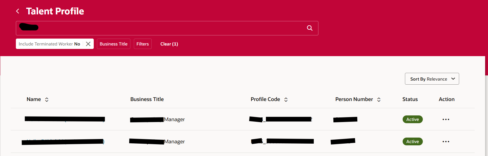 Duplicate Profile ID Issue in TALENT PROFILE — Cloud Customer Connect