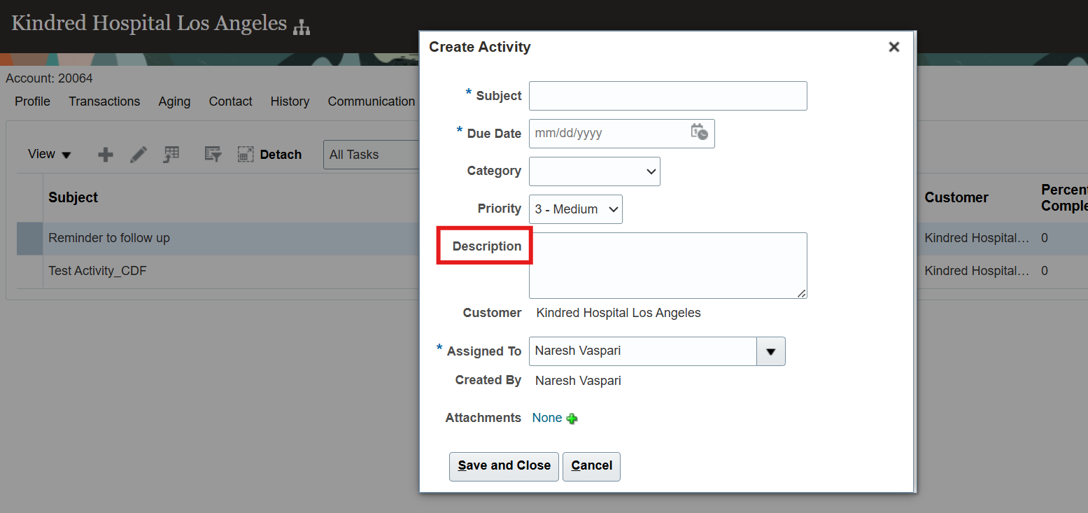 How can we make the 'Description' field mandatory in Collections ...