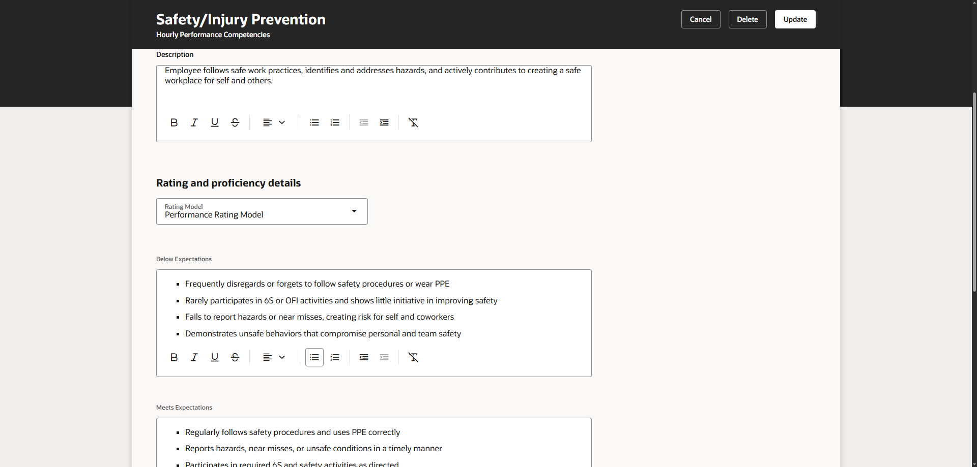 Performance Documents/Item Catalog Sync — Cloud Customer Connect