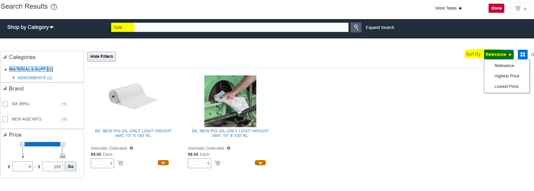 How does this Sort by "Relevance" work, or what is the logic behind its
