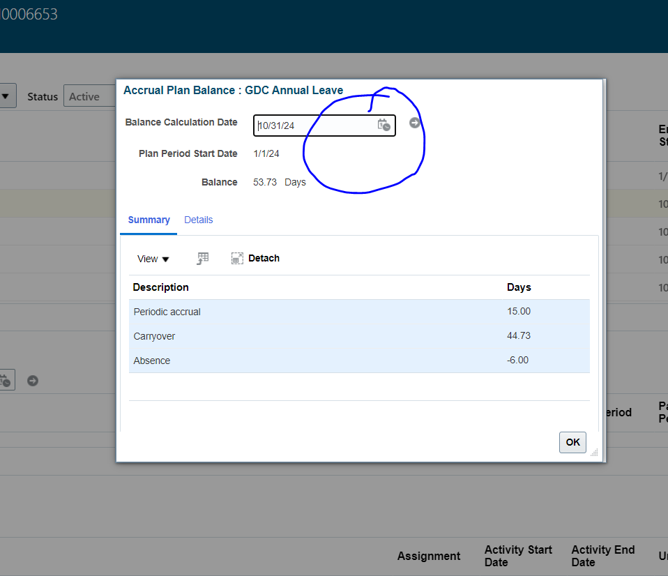 How to create report for this absence plan page — Cloud Customer Connect