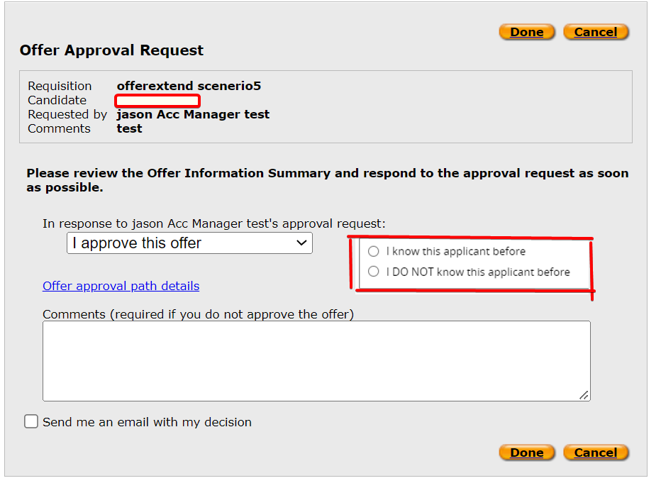 how to add Extra flag/checkbox in Offer Approval Request — Cloud ...