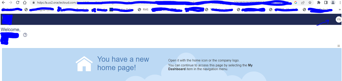 Screen getting freezed after logged in into Oracle and Home button is ...