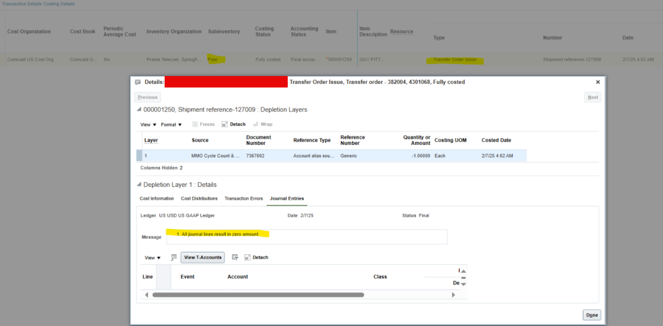 How to nullify receipt accounting logical delivery transaction ...
