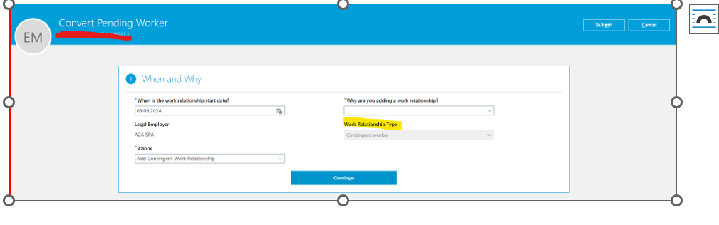 In RedwooConvert Pending worker quick action, not present in VBS the ...