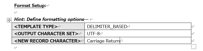 New record character in eText Template does not work — Cloud Customer ...