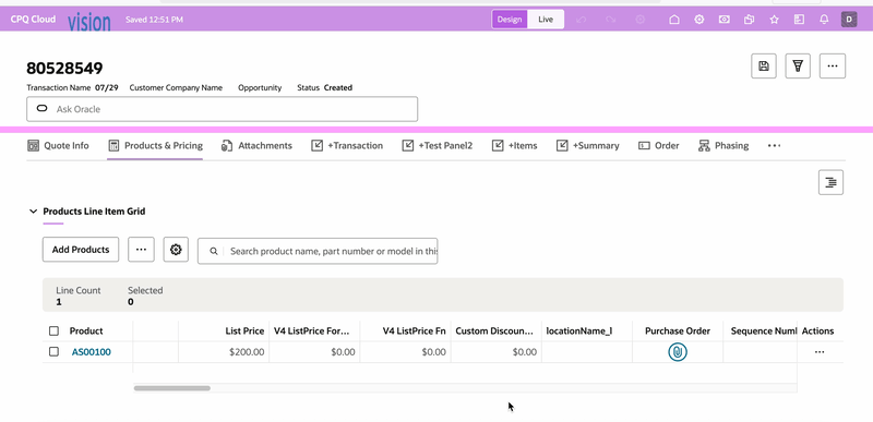 Tip Tuesday : CPQ Redwood : Add action contextual to a field — Cloud ...