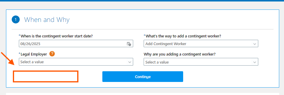 How to add Person Type to Add a Contingent Workers — Cloud Customer Connect