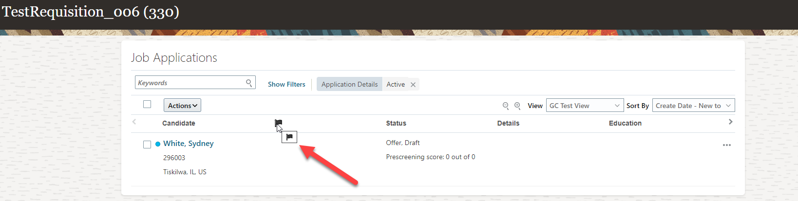 How to change the tooltip or popup text for a job application computed ...