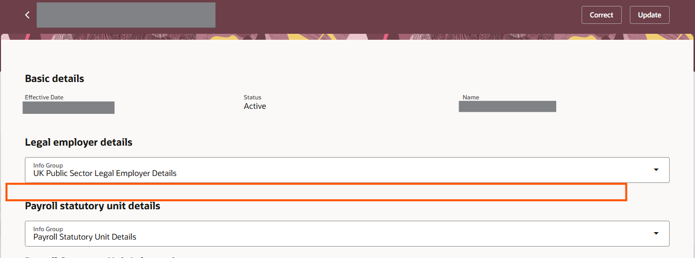 Redwood Legal Entity HCM Information: Fields missing — Cloud Customer ...