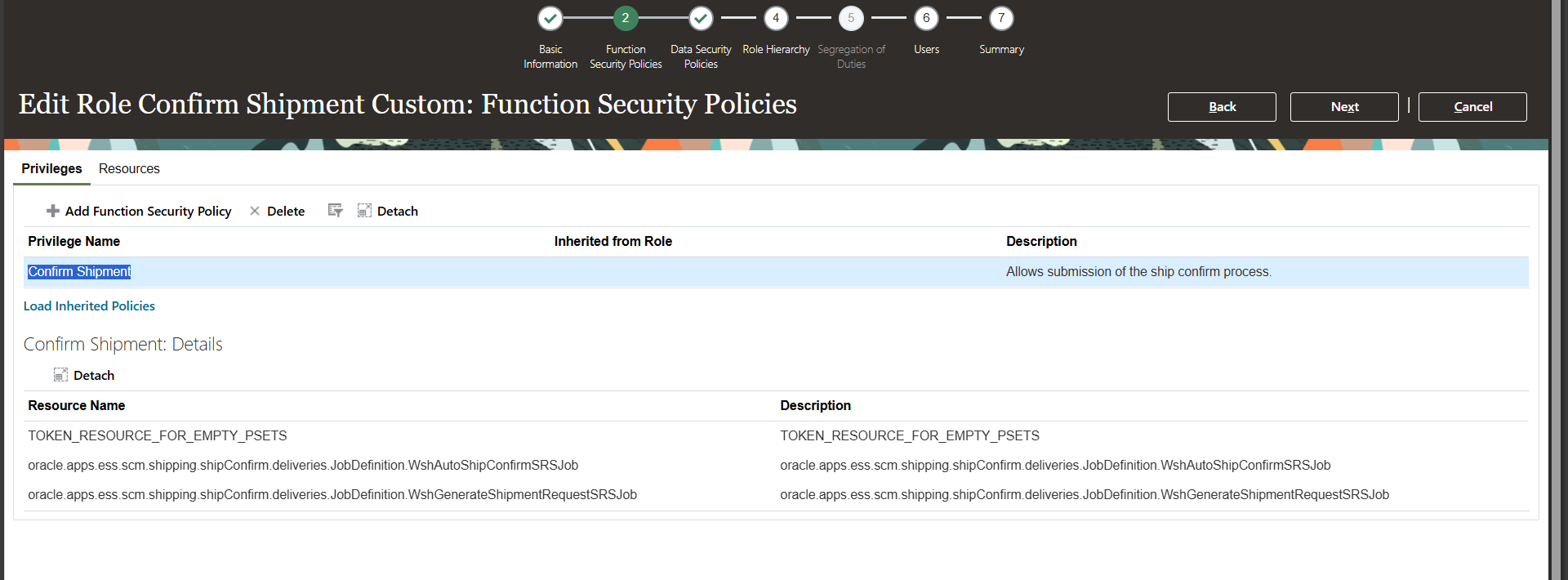 Separate Roles for Ship Confirm Access — Cloud Customer Connect