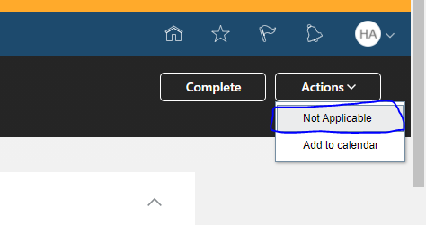 Checklist display properties — Cloud Customer Connect