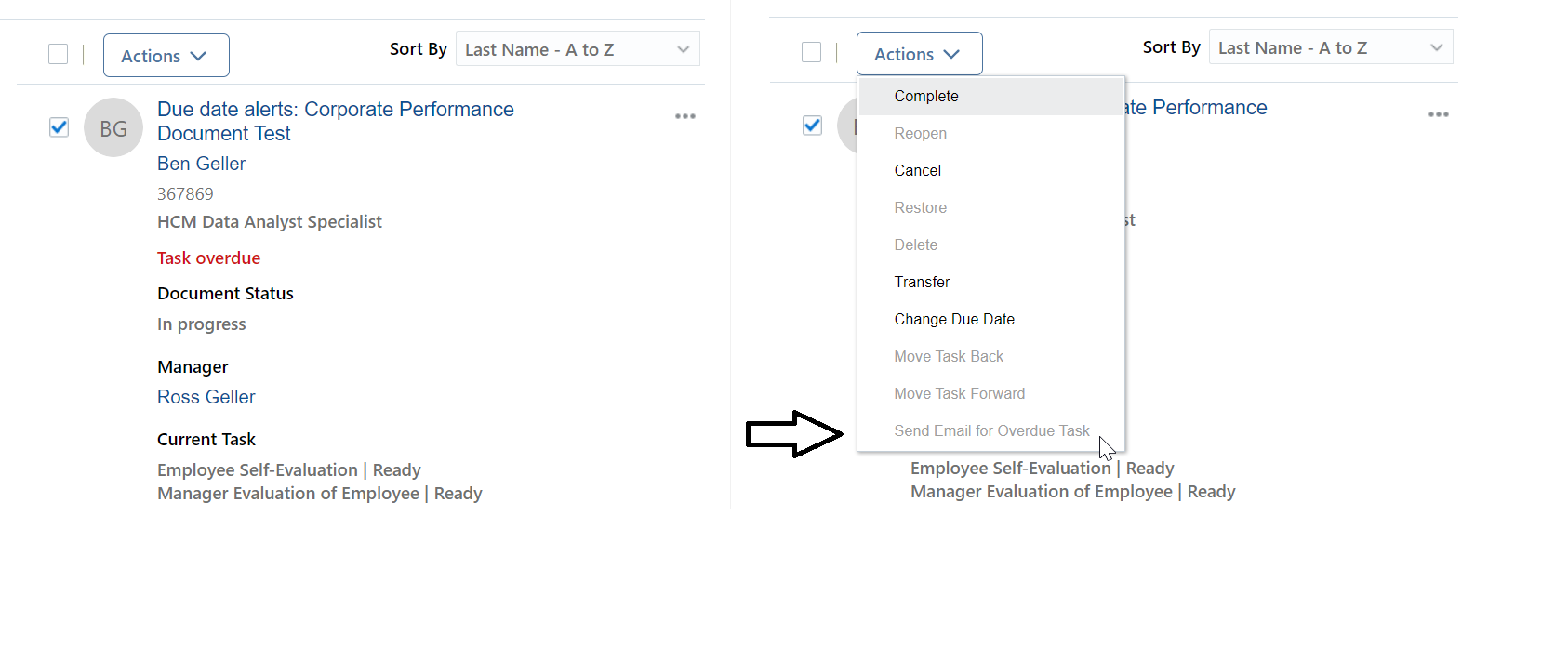 Cannot send email notification for overdue performance task — Cloud ...