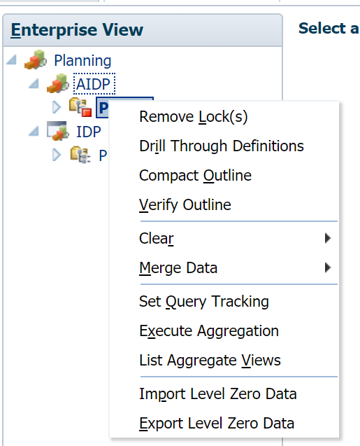 PBCS ASO Level 0 Data Export — Cloud Customer Connect