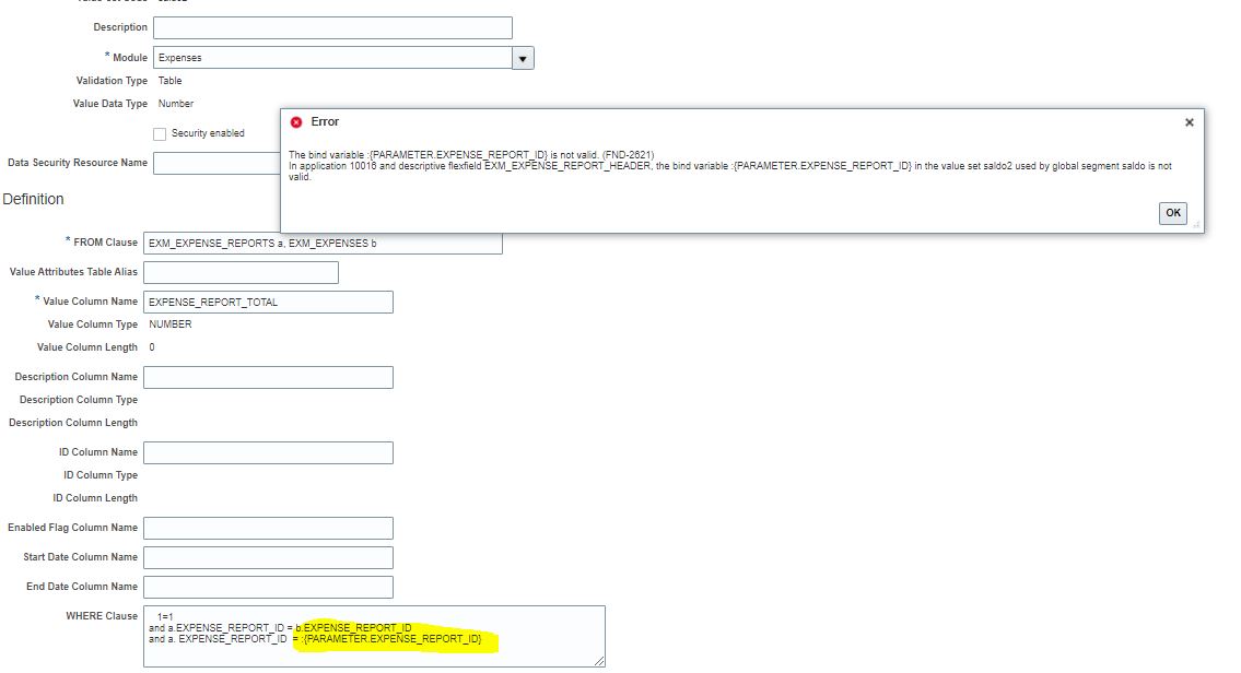 Configuring Descriptive Flexfield Segments With Expense Report ...