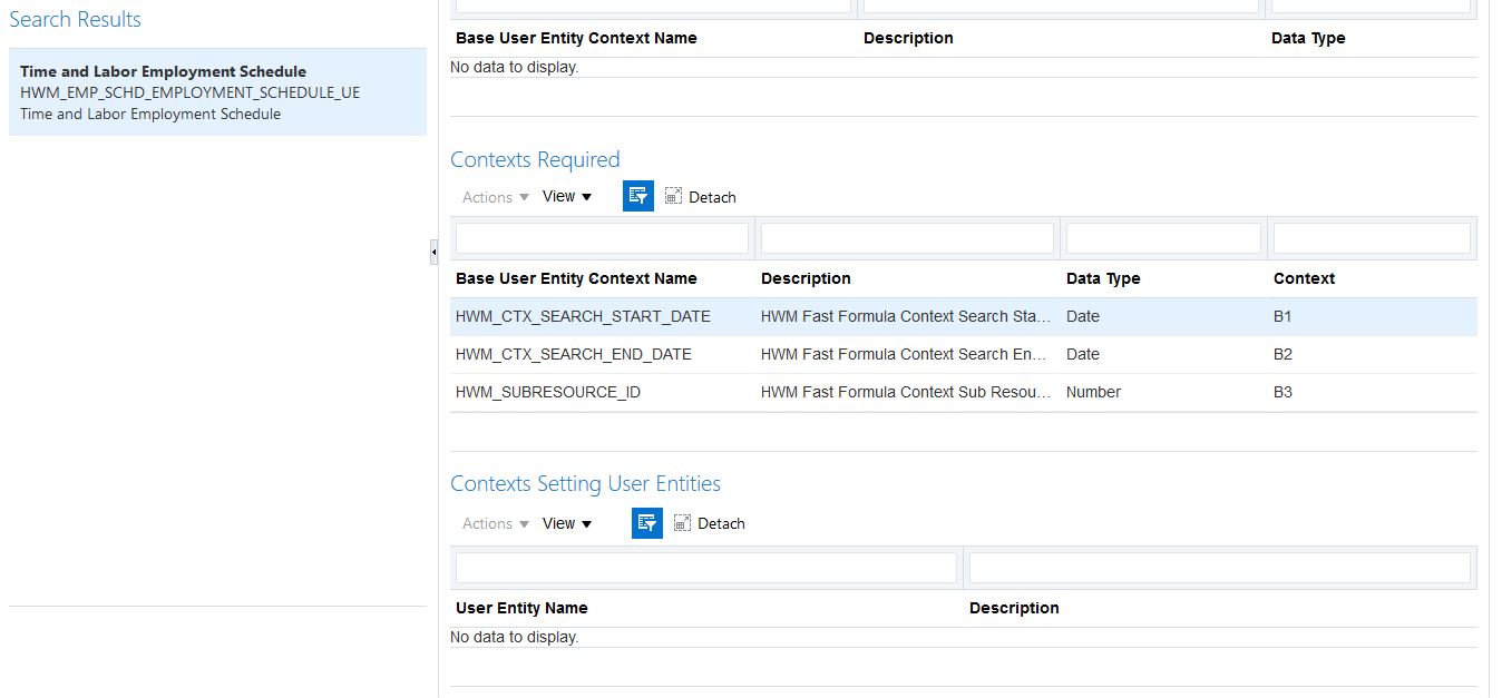How to fetch the Work Schedule details using HCM Extracts — Cloud ...