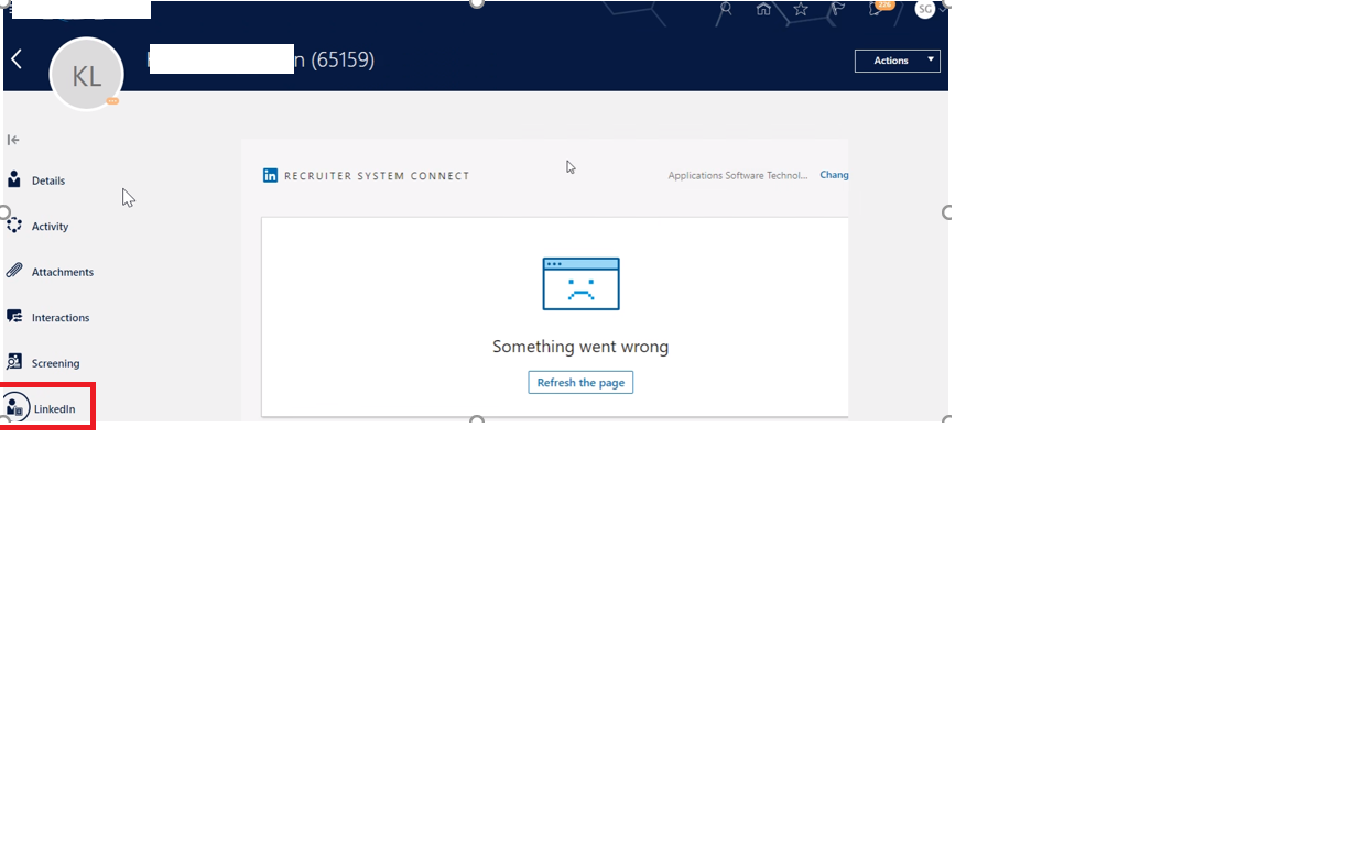 LinkedIn RSC - Export LinkedIn member profiles to Oracle Recruiting ...