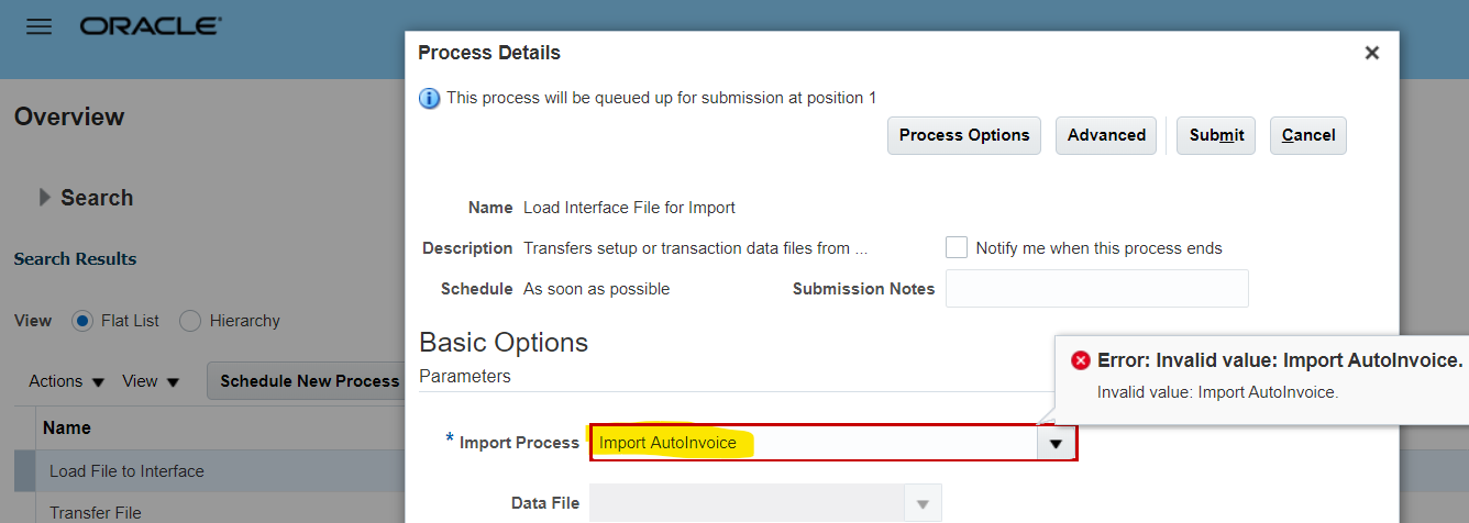 Parameter defaulting / autocomplete in Schedule Process form — Cloud ...