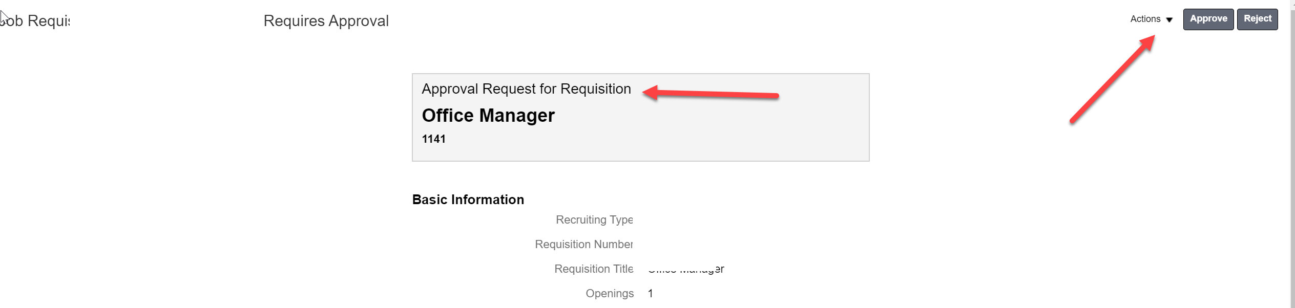 Edit Button For Requisition Approval — Cloud Customer Connect