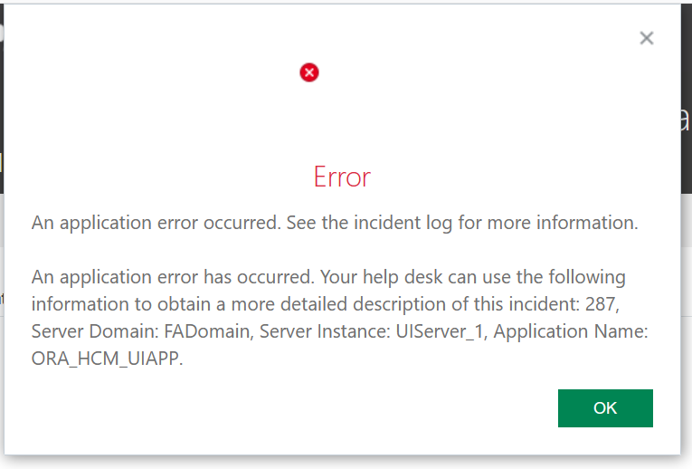 Not able to submit for Approval in the performance document — Cloud ...