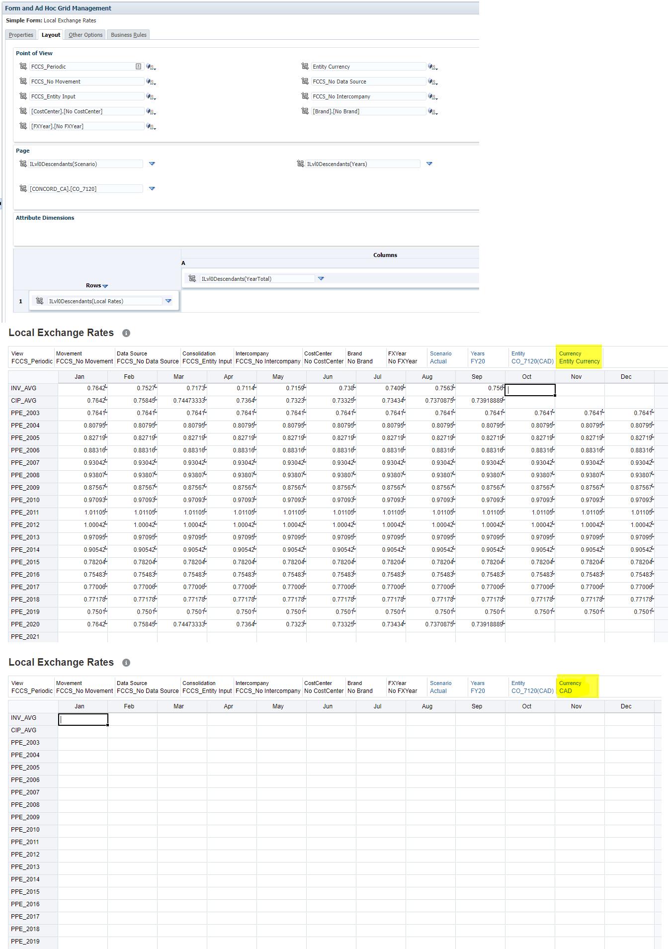 Local FX Rates — Cloud Customer Connect