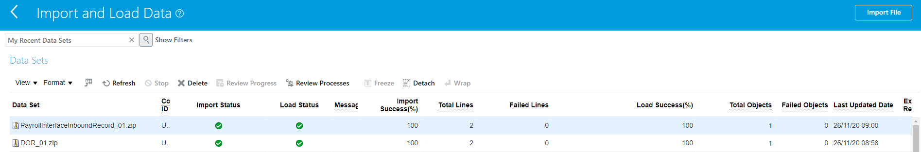 Payslip not appearing after HDL Succesful entry — Cloud Customer Connect
