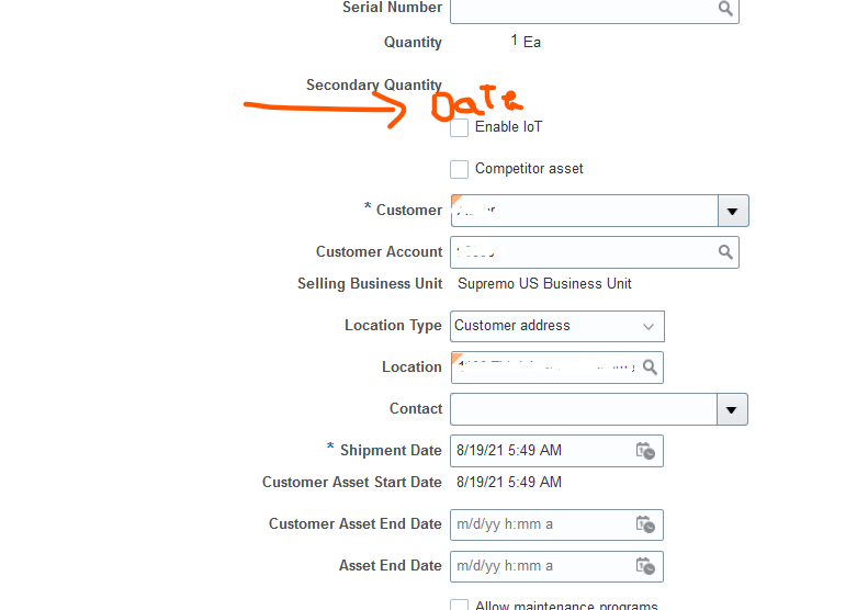 How to add a new field on Install Base Asset summary page? — Cloud ...