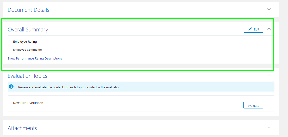 Hiding section based on document type — Cloud Customer Connect