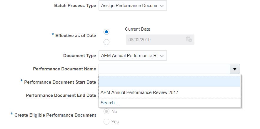 Performance Document Name — Cloud Customer Connect