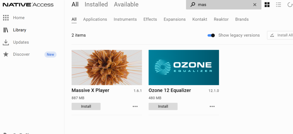 Maschine 2 Software not available in Native Access - Solved - Community