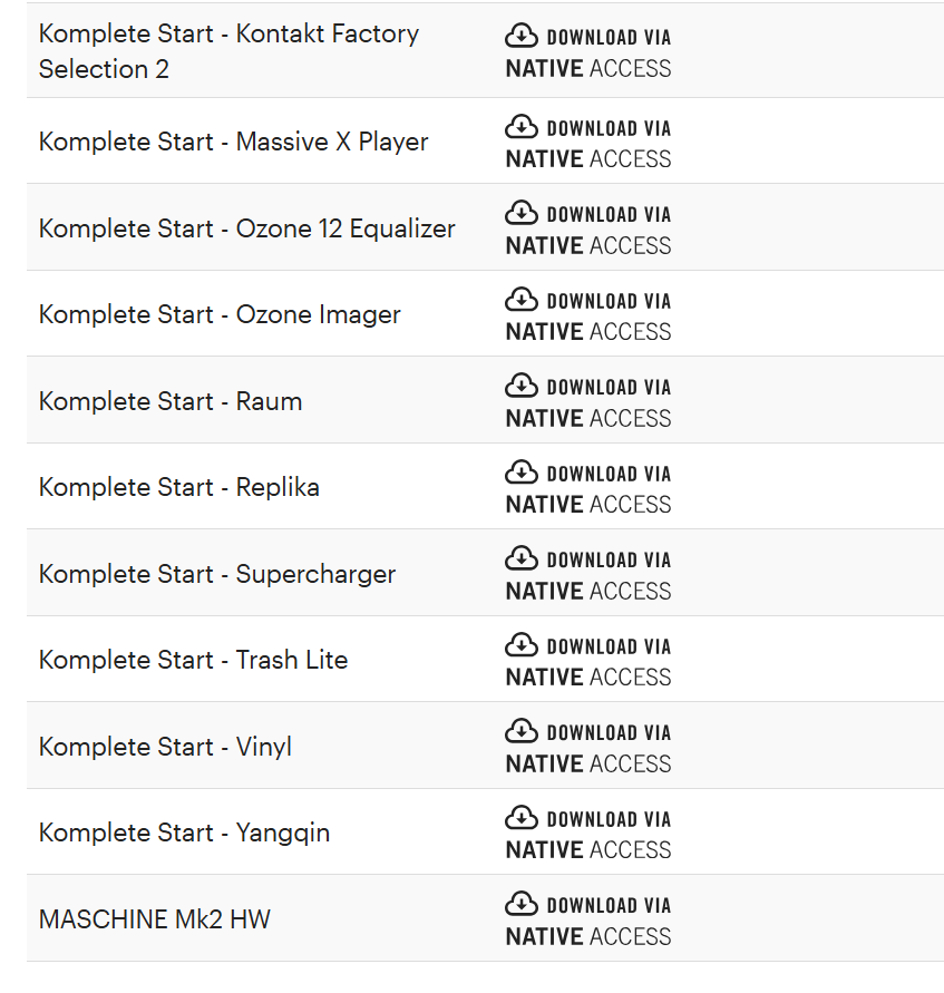 Maschine 2 Software not available in Native Access - Solved - Community