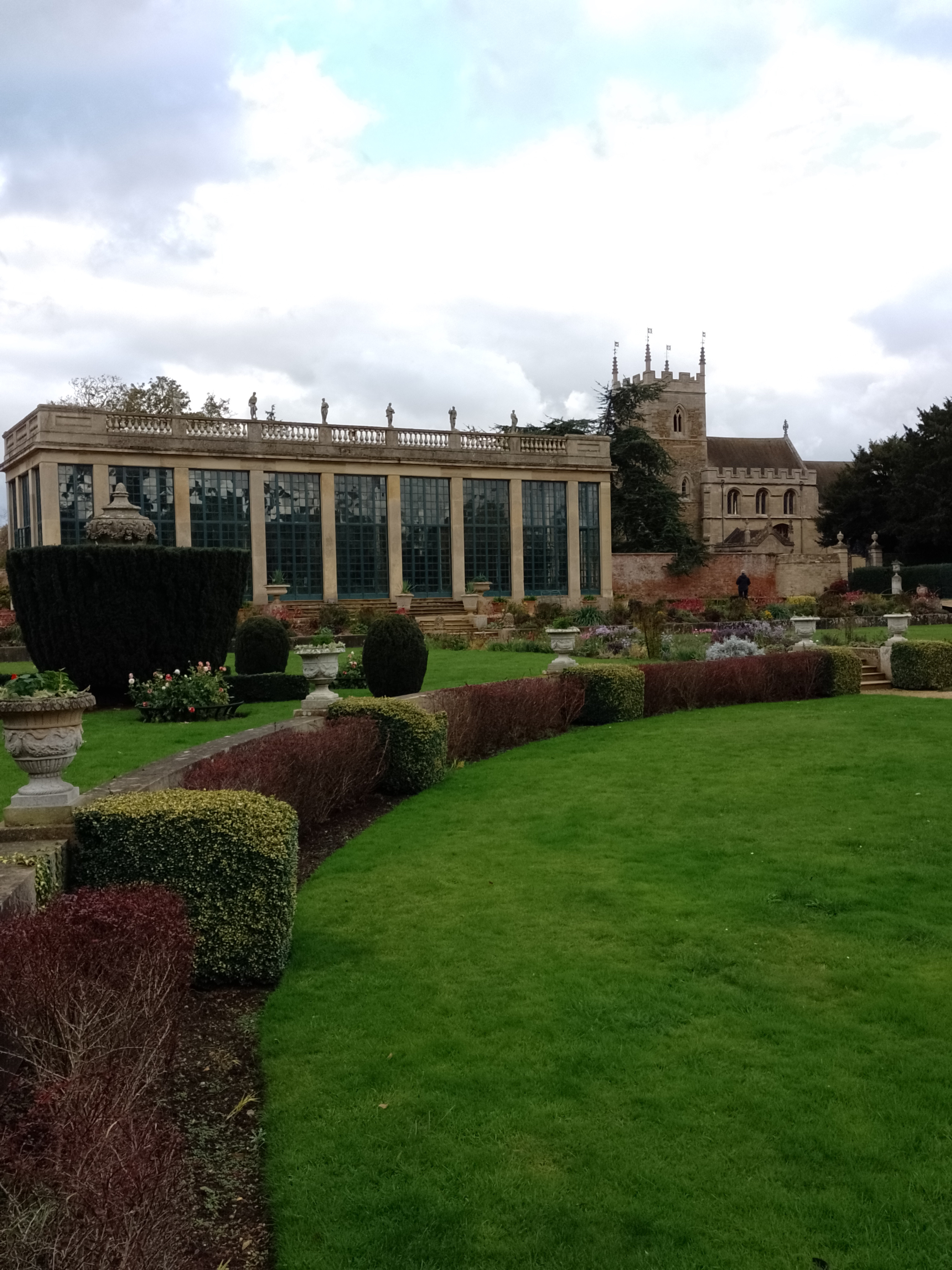 Belton Orangery and church.jpg