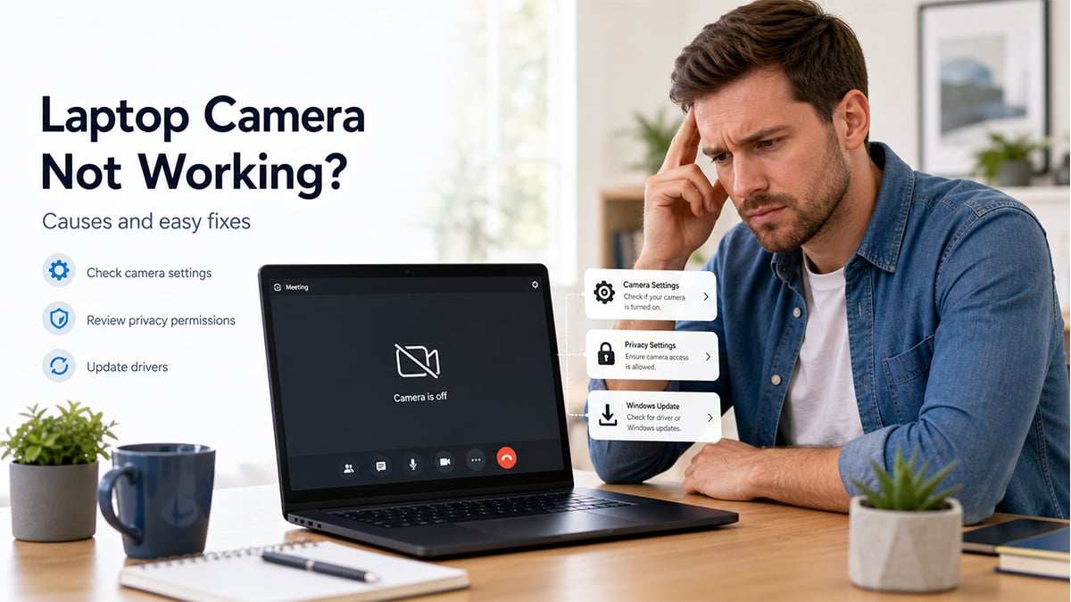 Laptop Camera Not Working? Easy Fixes For You To Try - Acer Corner