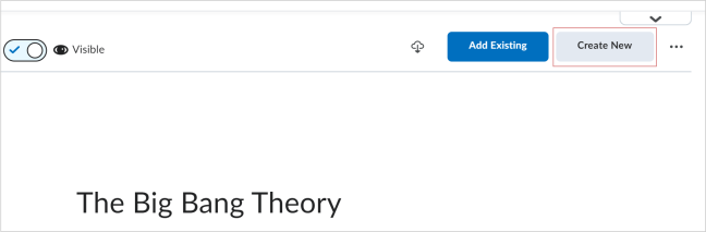 A página Novo tópico para discussões.
