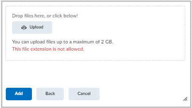 assignment not allowed to message