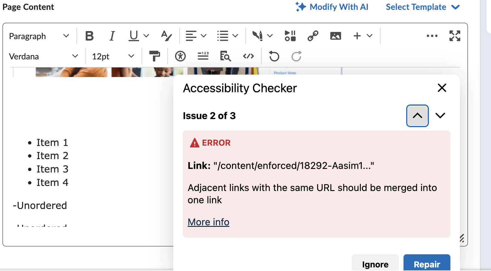 Improve Your Course with Brightspace Accessibility Checker - Brightspace