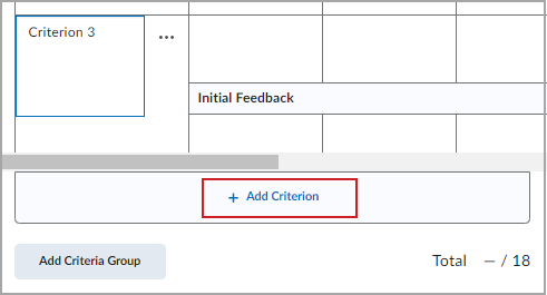 The + Add Criterion button appears below the existing criterion lines.