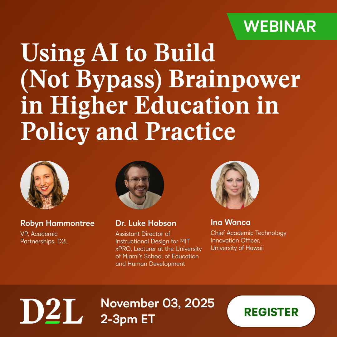 AI Webinar promotion