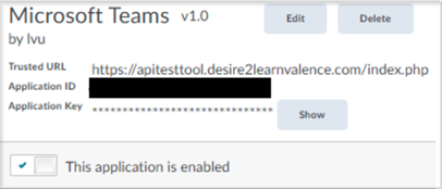 Figura: Detalhes do registro da API Valence