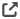 A diagonal arrow withing a partial square shape